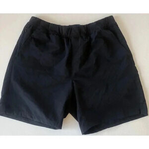 Public Rec All Day Every Day Shorts Black Mens Size 38 Drawstring Stretch Logo